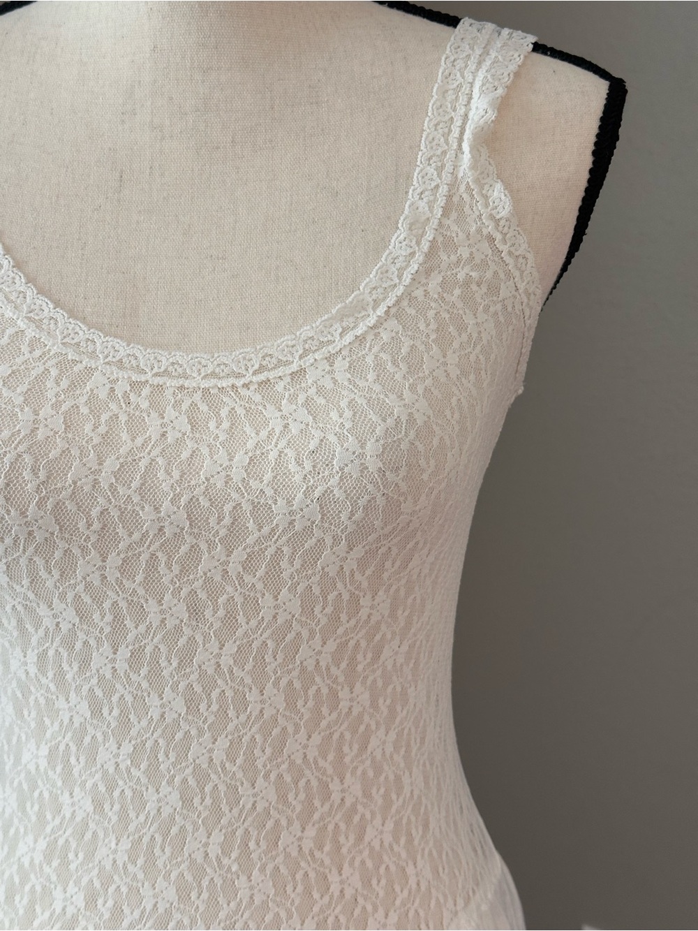 American Vintage Gunne Sax Jessica McClintock Victorian 70s Lace Prairie Maxi - Picture 2 of 9